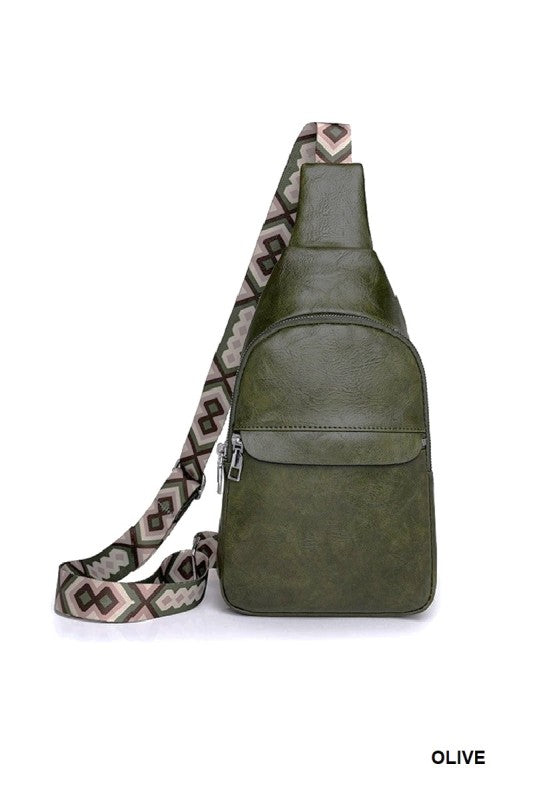 Guitar Strap Crossbody Sling Bag