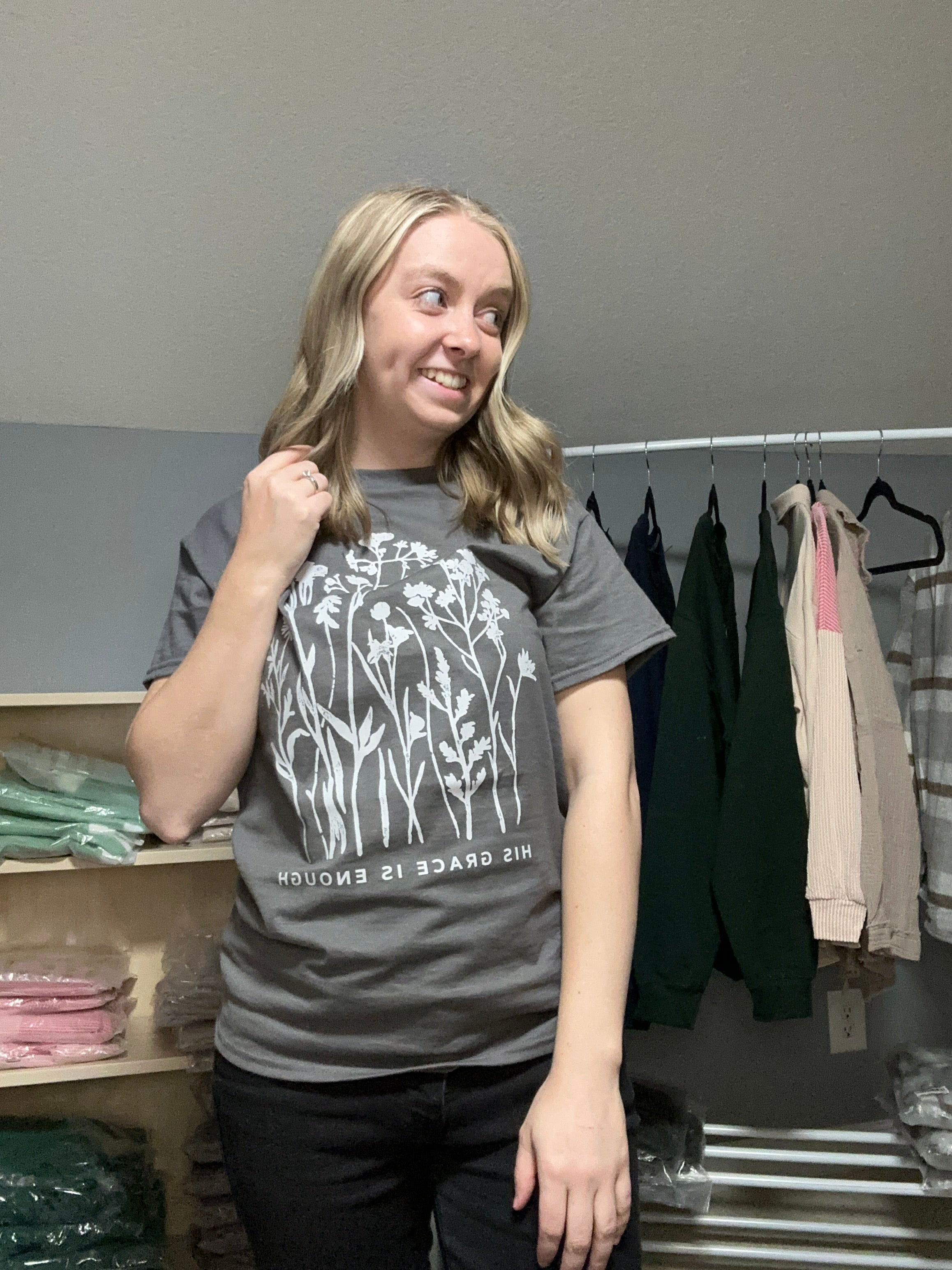 His Grace is Enough T-Shirt