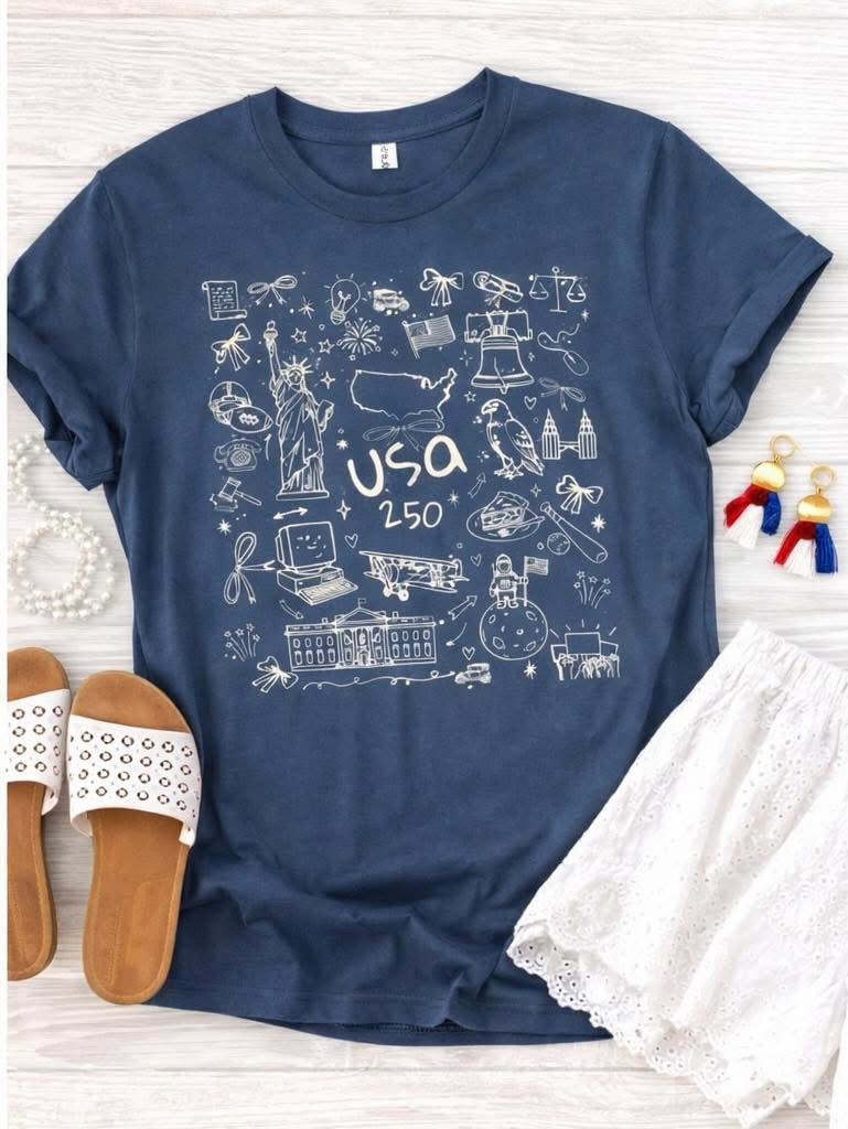 USA 250 Tee