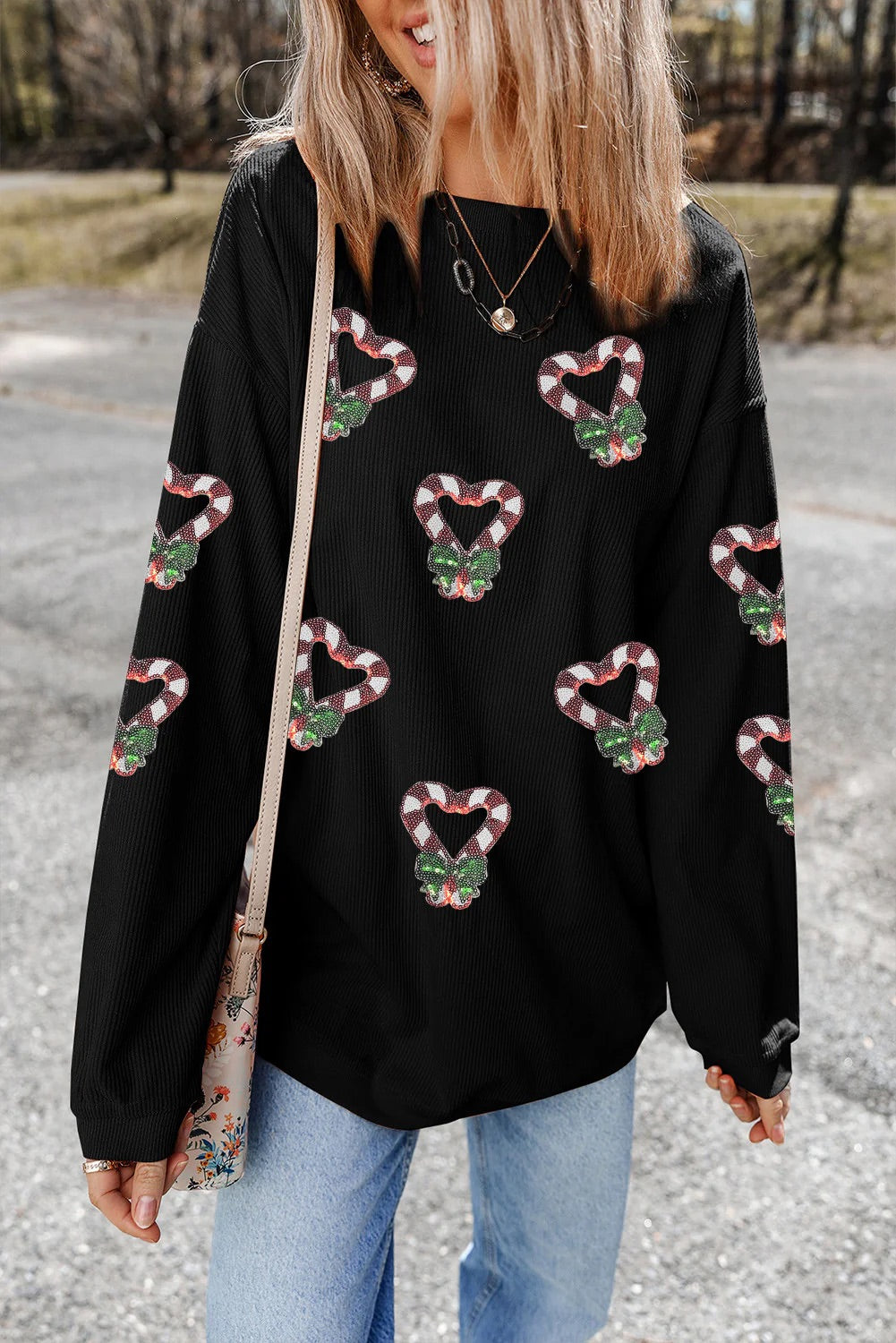 Candy Heart Sweater